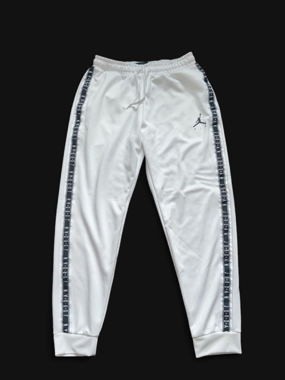 Nike Jordan Air Side Logo Taped Track Pants / Tricot Joggers L